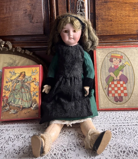 ANCIENNE POUPEE TETE En Porcelaine N°2 EUR 130,00 - FR
