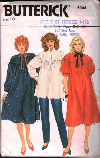 Patron Couture Butterick 4532 - Robe Plumetis Denim - Taille 14 - Vintage USA