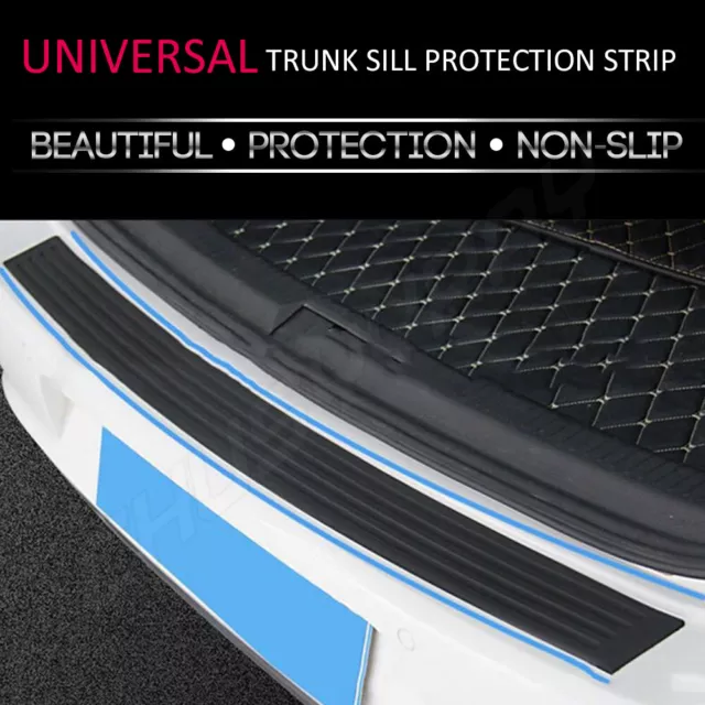 For Seat Arona Car Rear Boot Bumper Sill Protector Plate Rubber Trim Strip UK
