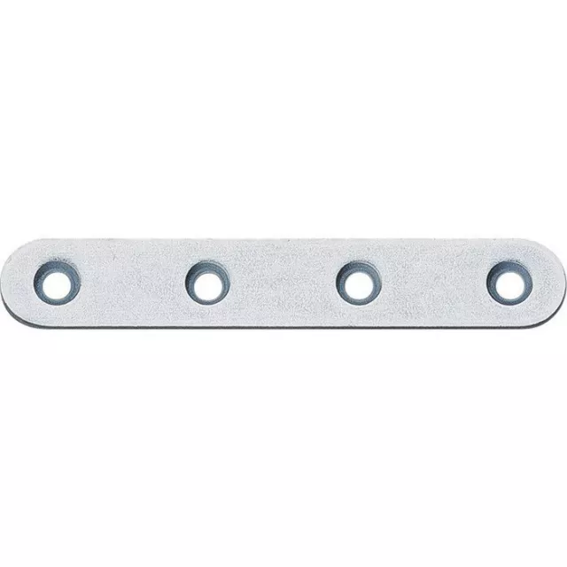 6 FERRURES D´assemblage de Meuble - Patte d'assemblage - MONIN -  55 x 15 x 2 mm