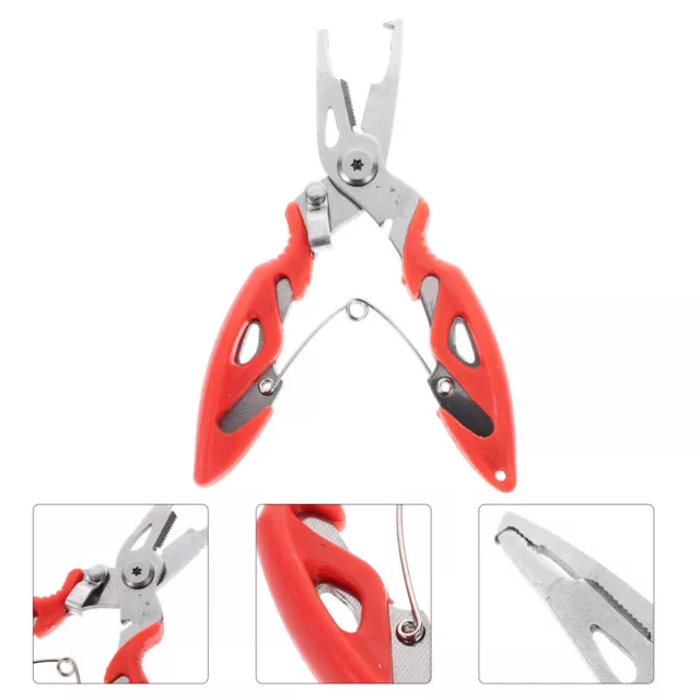 Stainless Steel Multifunctional Lure Pliers Fishing Tackle Mutitool