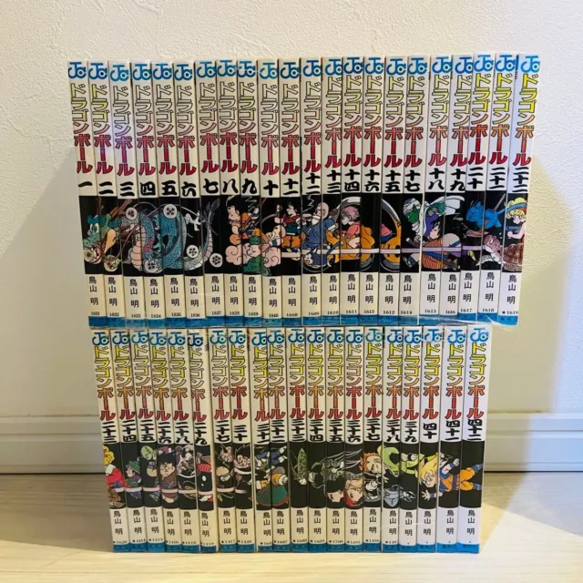 Dragon Ball Japanese language Vol.1-42 Complete set Akira Toriyama Manga Comics