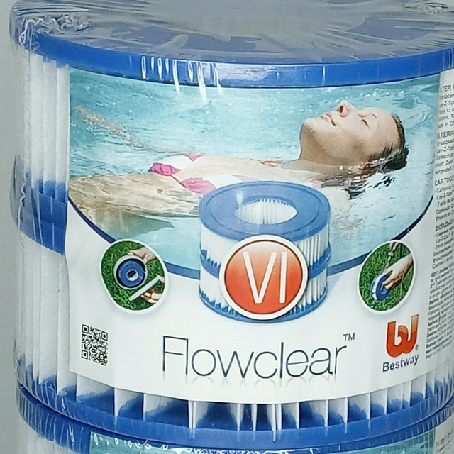 Coleman Aufblasbare Spa-Filterkartuschen Typ VI (2 Stück) – Auch Für Bestway SaluSpa