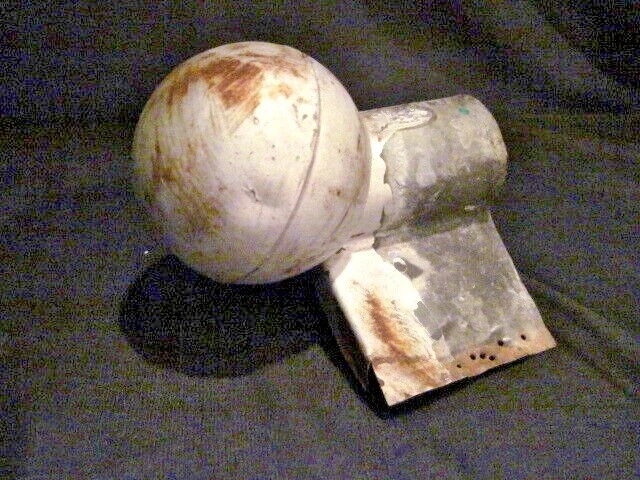 Antiguo Techo A Dos Aguas Extremo Bola De Metal Galvanizado Ajuste Mejora Del Hogar Ajustable En Muy Buen Estado Antiguo Techo A Dos Aguas Extremo Bola De Metal Galvanizado Ajuste Mejora Del Hogar Ajustable En Muy Buen Estado