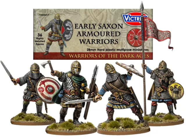 28Mm Early Saxon Armoured Warriors    - Victrix - Dark Ages  - Pre Order