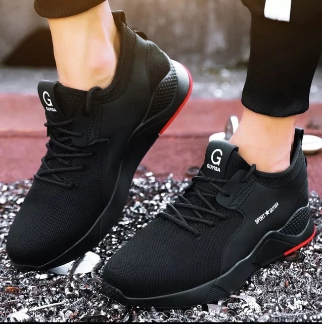 LIGHTWEIGHT SAFETY SHOES Mens/Womens Steel Toe Cap Work Boots Trainers