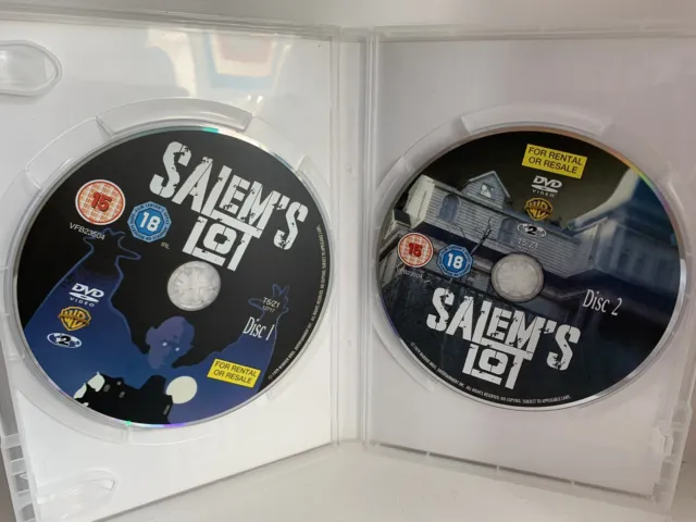 DVD Salems’lot Stephen King Édition Spéciale 2 DVD. Multilangue VO pas Français 3