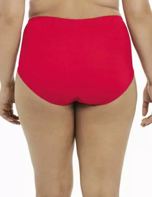 NWT$36  Elomi Amelia Brief Panty Sizes Medium Large 3XL Red Style #8745 NWT 3