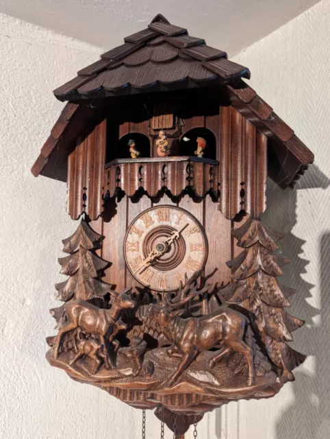 Reloj de cuco original de la Selva Negra