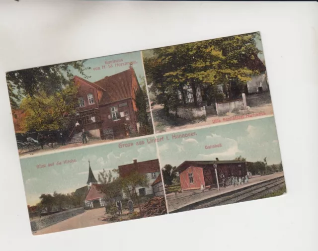 Gruss Aus Lintorf Mehrbild Gasthaus, Bahnhof Ca 1920 Bad Essen Lk Osnabrück