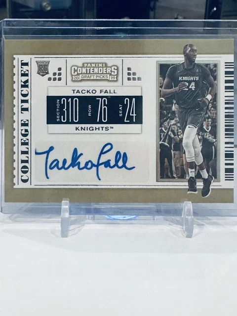 2019-20 Contenders Draft Picks College Ticket Auto #118 Tacko Fall RC  ⭐️⭐️⭐️