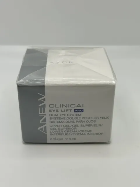 Avon Anew Clinical Eye Lift Pro Dual Eye System 10ml .33FL Oz Brand New Sealed✅