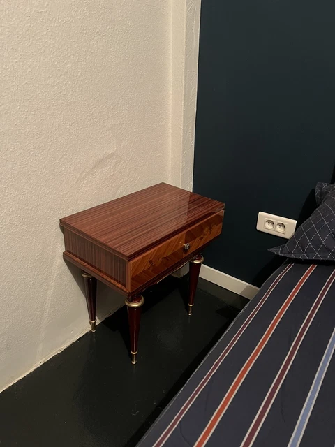 Table De Chevet Crayon Pierre Sala | Vintage 1980, Memphis, Couleurs Rouge Jaune Vert Bleu