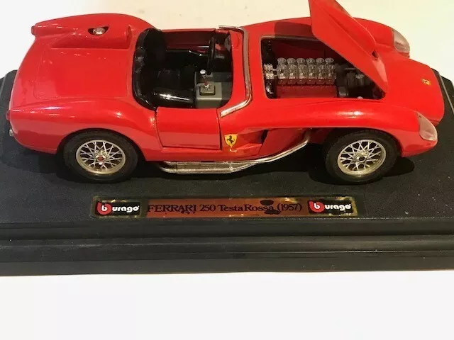 Vintage Scale Ferrari Testa Rossa By Bburago Picclick