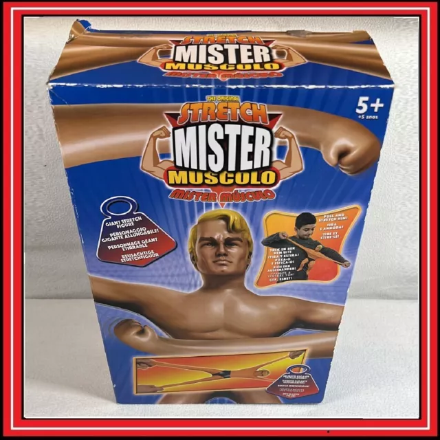 MISTER MUSCOLO THE Original Stretch Anni 80 Allungabile Giocattolo Vintage  RARO EUR 19,90 - PicClick IT