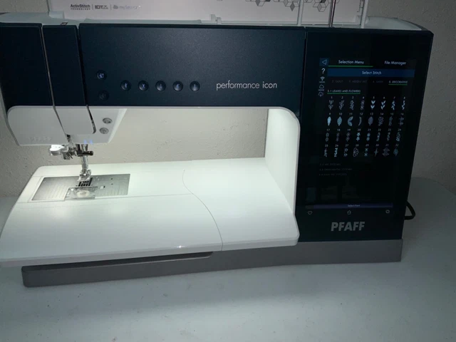 Pfaff Performance Icon Sewing/Quiting Machine with IDT in Pristine Condition! Pfaff Performance Icon Sewing/Quiting Machine with IDT in Pristine Condition!
