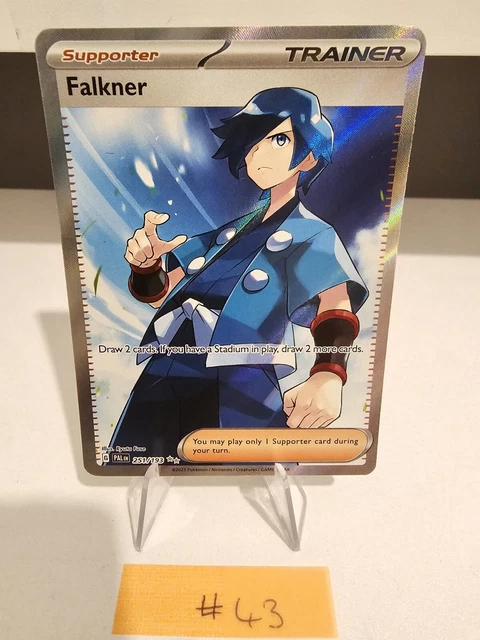 Pokémon TCG Falkner Scarlet & Violet - Paldea Evolved 251/193 Holo Ultra #43