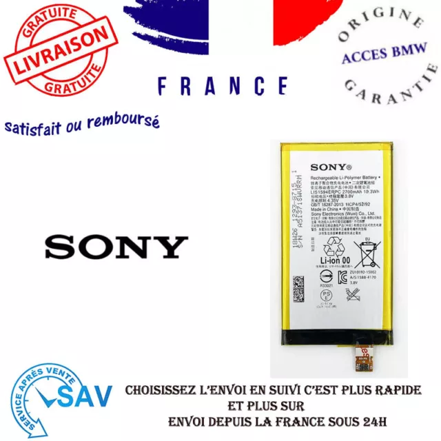 Batterie Sony Xperia Z5 Mini Compact E5803 E5823 Batterie LIS1594ERPC Outils.