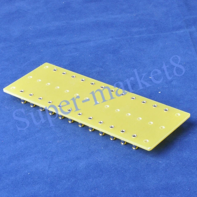 1pc Fiberglass Turret Tag Board for Tube Amp Classic 24 Lug Audio Amplifier 3