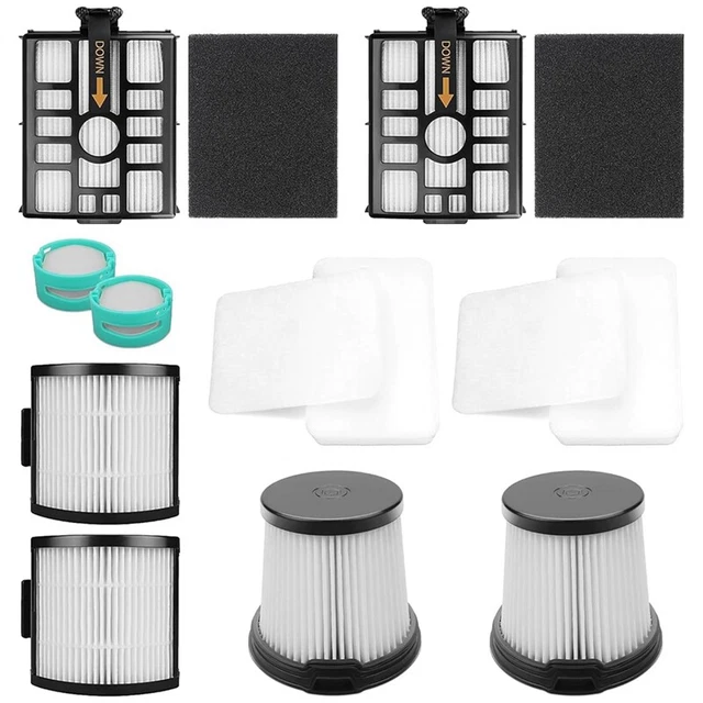 2 Filtres De Remplacement Sans Fil Pour Aspirateur Shark SV769 - Neufs