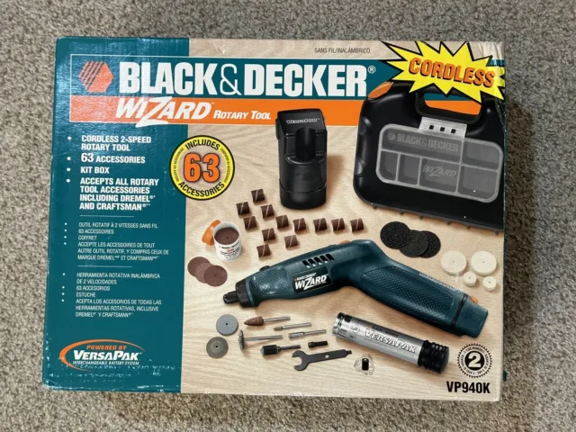 Black & Decker Wizard Rotary Tool Accessories RT5300 TOOL CLAMP - New  Sealed Box