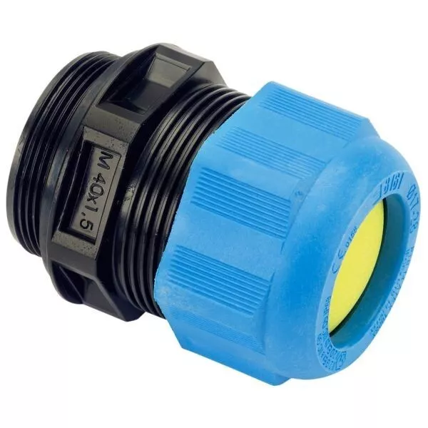 50 pezzi raccordi per cavi in acciaio 265088 IP66 blu raccordi per cavi