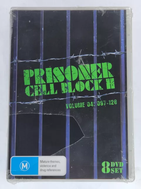 Prisoner Cell Block H Volume 4 Episodes 097 - 128 8 DVD Region 4 - NEW Sealed