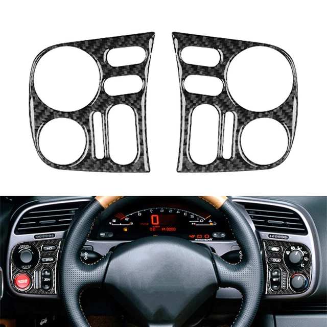 Copri Cruscotto In Fibra Di Carbonio Per Smart Fortwo/Forfour 453 2015-2021 - Nero - Foto 8