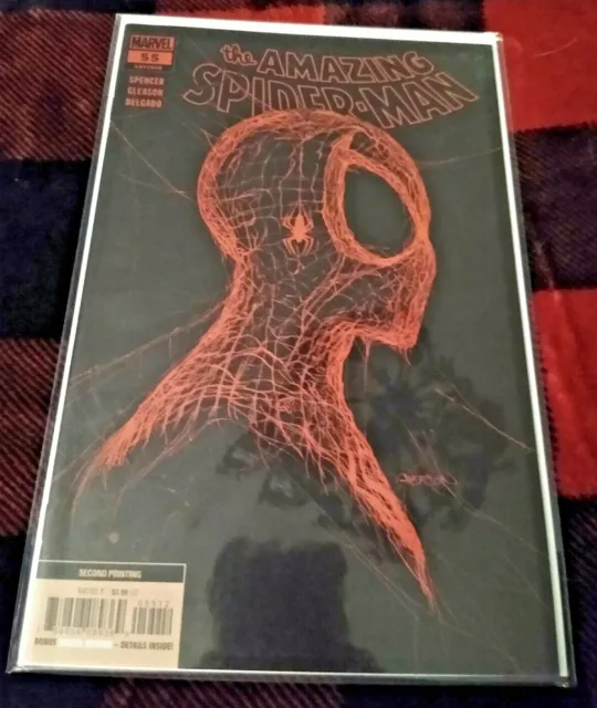 AMAZING SPIDER-MAN  #55 NM Patrick Gleason, 2nd Print Variant - 2020 Marvel