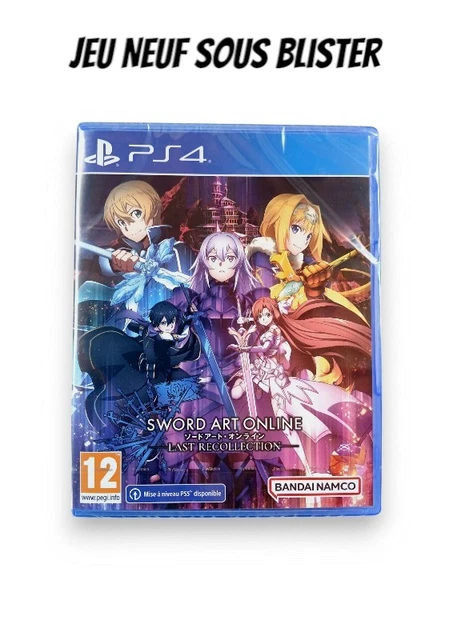 Jeu Sword Art Online: Last Recollection - PS4 / PS5 - Neuf Sous Blister - Action-Aventure