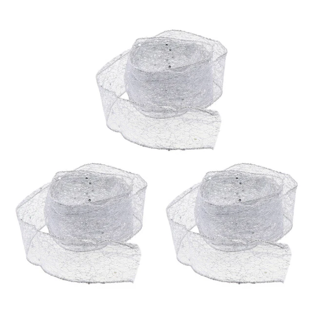 2x Weihnachten Geschenk Band Glitter Band Weihnachten Band 7
