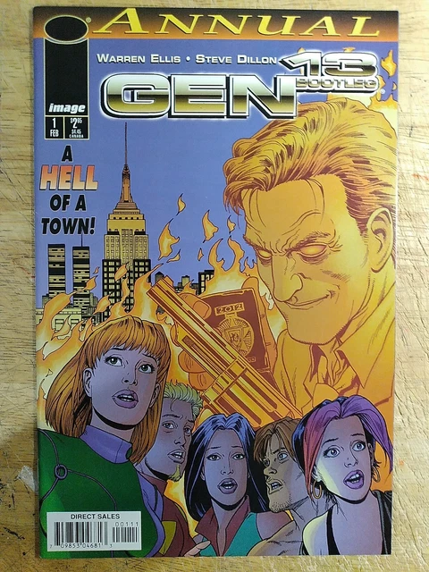 Gen 13 Bootleg Annual #1 February 1998 Image NM Free Shipping