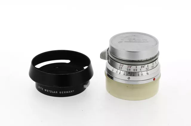 Leica Leitz Summicron M 35 mm F2  11308 8 Element 1st version Germany n°1780519