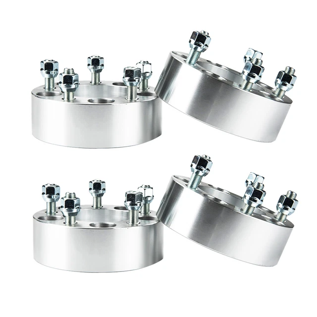 4PCS 2 Inch 5x4.75 Wheel Spacers 12x1.5 For Chevy S10 Corvette Pontiac Firebird