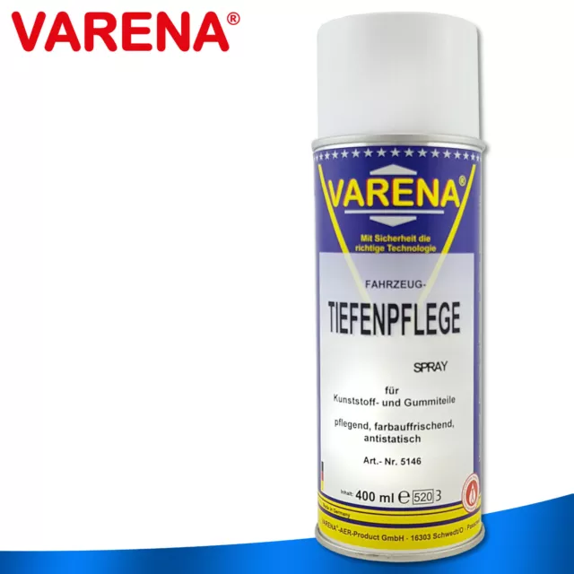 Varena 400ml Fahrzeug-Tiefenpflege Spray Lubricante Kunstoff Goma Piezas