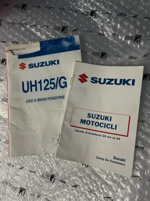 libretto uso e manutenzione Suzuki Sixteen UH 125
