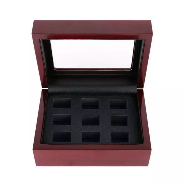 High grade Wood Jewelry Case Engagement Ring Gift  Boxes For Big Rings