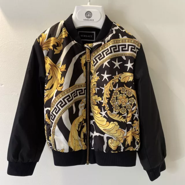 Versace Boys Black Jacket  12/18 Months