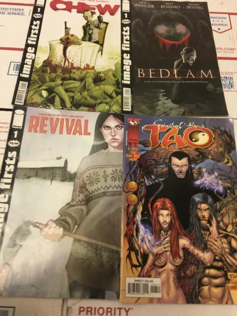 Lot of 4 IMAGE COMICS  Chew Bedlam Revival & Spirit of Tao