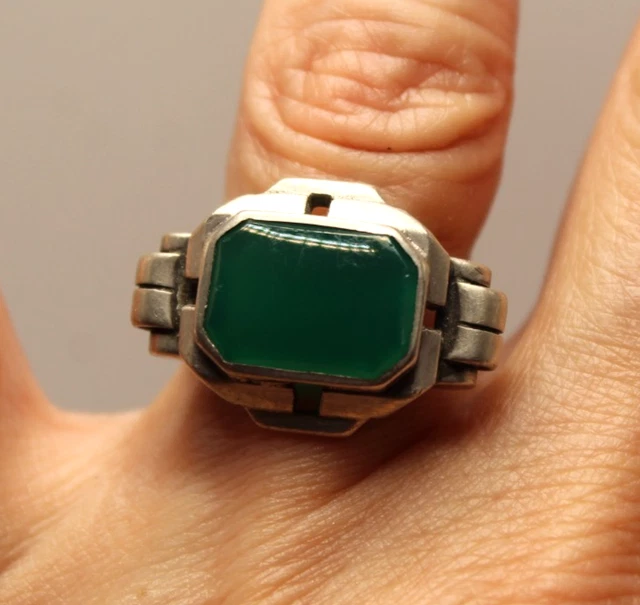 Bague pour homme en or blanc 14 carats avec diamants (1 carat au total – Haus of Brilliance