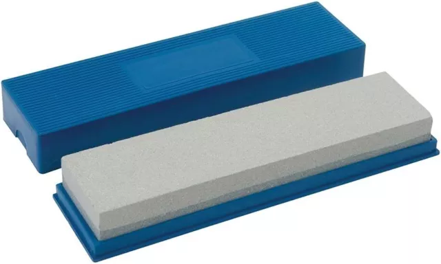 Silverline CB14 Silicon Carbide Combination Sharpening Stone Fine / 1 - Pack