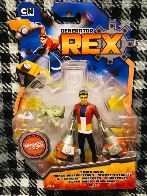 Lot2pcs GENERATOR REX VAN KLEISS CARTOON NETWORK MATTEL