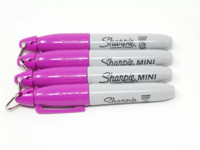 Sharpie mini penna penna penna penna penna pennarello palline da golf impermeabile di 4 rosa intenso