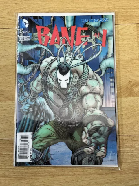 Bane #23.4 3D Lenticular..dc New 52 2013 1St Print..vfn+..Batman Nm