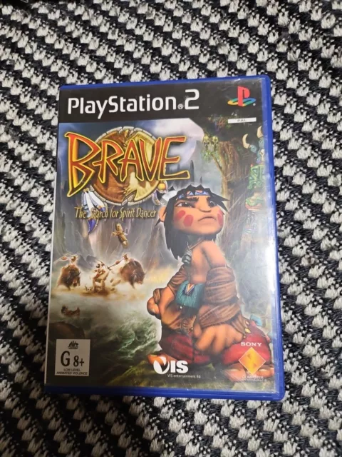 BRAVE THE SEARCH For Spirit Dancer PS2 PAL Complete With