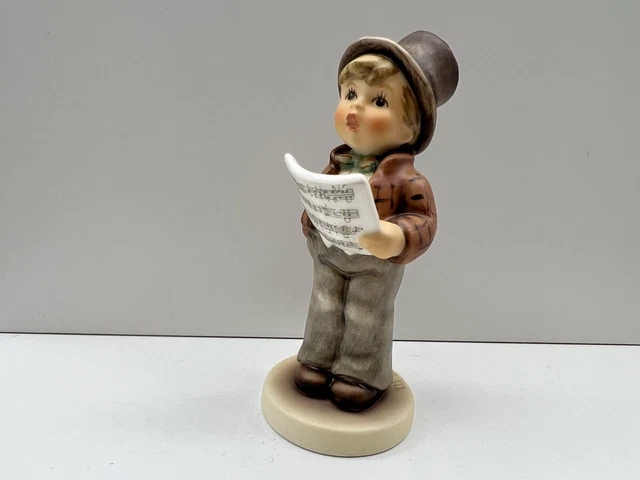 Hummel Statuina 847 Cantante Sfacciato 10,5 cm. 1 scelta. Top Stato