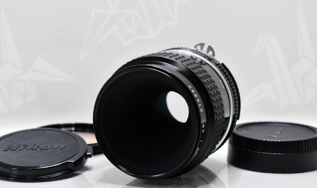 [ près De Mint ] Nikon Ai-S Ais Micro Nikkor 55mm F2.8 Macro Prime Mf Objectif