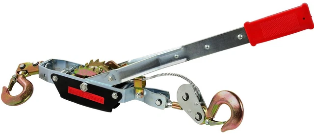 Argano Manuale A Cavo PS 2 Tonnellate – Seilwinde Con Fune Da 3 Metri