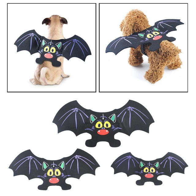 Cane di Piccola Taglia Halloween Costumi Divertenti per Cani Da Pipistrello
