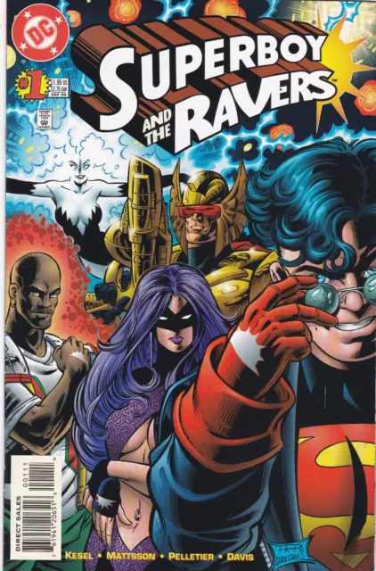 Superboy and the Ravers #1 High Grade 1996  DC Comics